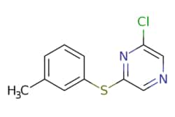 eMolecules​&nbsp;Broadpharm / 2-(m-tolylthio)-6-chloropyrazine / 500mg / 112542136 / BP-20055 / 97.000 / 1250989-41-3 / MFCD14599605 / 236.720 / C11H9ClN2S