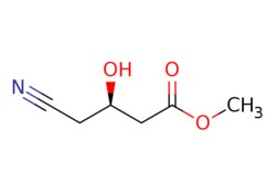 eMolecules​&nbsp;141942-84-9 | (R)-4-Cyano-3-hydroxy-butyric acid methyl ester | J&W PharmLab LLC | MFCD11865332 | 143.142 | C6H9NO3 | 95.000 | COC(=O)C[C@H](O)CC#N | 1g | 795076775