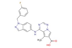 eMolecules​ Synthonix / 4-((1-(3-fluorobenzyl)-1H-indazol-5-yl)amino)-5-methylpyrrolo[21-f][124]triazine-6-carboxylic