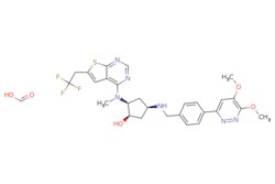eMolecules​ Synthonix / (1R2S4R)-4-([4-(56-dimethoxypyridazin-3-yl)phenyl]methylamino)-2-methyl[6-(222-trifluoroethyl)thieno[23-d]pyrimidin-4-yl]aminocyclopentan-1-ol