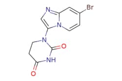 eMolecules​&nbsp;Synthonix / 1-(7-bromoimidazo[12-a]pyridin-3-yl)dihydropyrimidine-24(1H3H)-dione / 250mg / 794076008 / AC80844 /  / 2713619-96-4 / [null] / 309.123 / C11H9BrN4O2