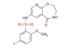 eMolecules​&nbsp;Synthonix / 5-fluoro-2-methoxy-N-5-oxo-2H3H4H-pyrido[32-f][14]oxazepin-7-ylbenzenesulfonamide / 100mg / 794075992 / AC80839 /  / 2062664-81-5 / [null] / 367.350 / C15H14FN3O5S