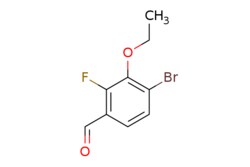 eMolecules​&nbsp;Synthonix / 4-bromo-3-ethoxy-2-fluorobenzaldehyde / 50mg / 794075875 / AC80800 /  / 1823321-32-9 / MFCD28132115 / 247.063 / C9H8BrFO2