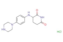 eMolecules​ Synthonix / 3-((4-(piperazin-1-yl)phenyl)amino)piperidine-26-dione