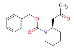 eMolecules​&nbsp;Synthonix / benzyl (R)-2-(2-oxopropyl)piperidine-1-carboxylate / 100mg / 794075812 / AC80778 /  / 184535-06-6 / [null] / 275.348 / C16H21NO3
