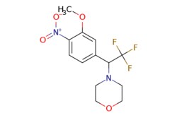 eMolecules​ Synthonix / 4-[222-trifluoro-1-(3-methoxy-4-nitrophenyl)ethyl]morpholine