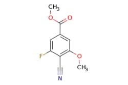 eMolecules​&nbsp;Synthonix / methyl 4-cyano-3-fluoro-5-methoxybenzoate / 250mg / 794075643 / AC80722 /  / 1427378-01-5 / MFCD23707577 / 209.176 / C10H8FNO3