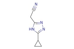eMolecules​ Synthonix / 2-(5-cyclopropyl-4H-124-triazol-3-yl)acetonitrile