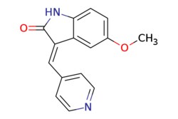 eMolecules​&nbsp;Synthonix / (E)-5-methoxy-3-(pyridin-4-ylmethylene)indolin-2-one / 10mg / 794075569 / AC80697 /  / 128564-80-7 / [null] / 252.273 / C15H12N2O2