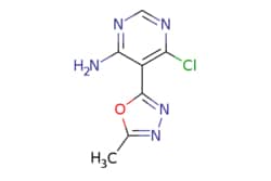 eMolecules​ Synthonix / 6-chloro-5-(5-methyl-134-oxadiazol-2-yl)pyrimidin-4-amine