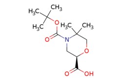 eMolecules​ AstaTech / (2R)-4-(TERT-BUTOXYCARBONYL)-55-DIMETHYLMORPHOLINE-2-CARBOXYLIC