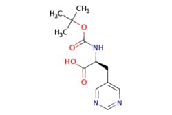 eMolecules​&nbsp;AstaTech / (S)-2-((TERT-BUTOXYCARBONYL)AMINO)-3-(PYRIMIDIN-5-YL)PROPANOIC ACID / 0.1g / 788442991 / F88998 / 95.000 / 1251904-63-8 / MFCD08272900 / 267.285 / C12H17N3O4