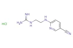 eMolecules​&nbsp;Synthonix / 1-2-[(5-cyanopyridin-2-yl)amino]ethylguanidine hydrochloride / 50mg / 786491096 / AC80079 /  / 252950-22-4 / [null] / 240.700 / C9H13ClN6