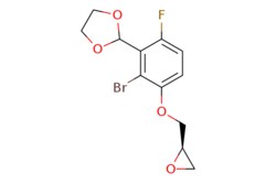 eMolecules​ Synthonix / 2-2-bromo-6-fluoro-3-[(2R)-oxiran-2-ylmethoxy]phenyl-13-dioxolane
