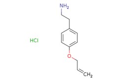 eMolecules​&nbsp;Synthonix / 2-[4-(prop-2-en-1-yloxy)phenyl]ethanamine hydrochloride / 100mg / 786491025 / AC80061 /  / 1914106-72-1 / [null] / 213.710 / C11H16ClNO