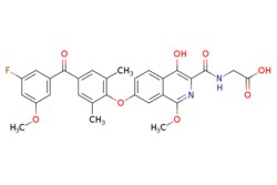 eMolecules​&nbsp;Synthonix / [(7-4-[(3-fluoro-5-methoxyphenyl)carbonyl]-26-dimethylphenoxy-4-hydroxy-1-methoxyisoquinolin-3-yl)formamido]acetic acid / 10mg / 784553015 / AC78308 /  / 2770681-85-9 / [null] / 548.523 / C29H25FN2O8
