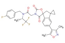 eMolecules​ Synthonix / 2-(5-(35-dimethylisoxazol-4-yl)-24-dioxo-2H-dispiro[cyclopropane-13-indene-15-oxazolidin]-3-yl)-N-(4-fluorobenzyl)-N-((S)-111-trifluoropropan-2-yl)acetamide