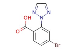eMolecules​&nbsp;Synthonix / 4-bromo-2-(123-triazol-2-yl)benzoic acid / 250mg / 784552680 / AC78087 /  / 2032371-83-6 / [null] / 268.070 / C9H6BrN3O2