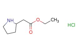 eMolecules​&nbsp;JW PharmLab LLC / Pyrrolidin-2-yl-acetic acid ethyl ester hydrochloride / 500mg / 784540862 / 75R1330S / 96.000 / 1251923-73-5 / MFCD16990680 / 193.670 / C8H16ClNO2