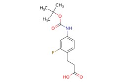 eMolecules​ JW PharmLab LLC / 3-(4-tert-Butoxycarbonylamino-2-fluoro-phenyl)-propionic