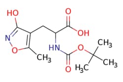eMolecules​&nbsp;JW PharmLab LLC / 2-tert-Butoxycarbonylamino-3-(3-hydroxy-5-methyl-isoxazol-4-yl)-propionic acid / 250mg / 784540584 / 15R1163 / 97.000 /  / [null] / 286.284 / C12H18N2O6