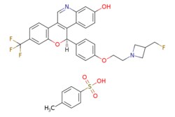 eMolecules​&nbsp;Medchem Express / Imlunestrant (tosylate) / 5mg / 783660502 / HY-145572A /  / 2408840-41-3 / [null] / 696.710 / C36H32F4N2O6S