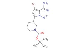 eMolecules​ Synthonix / 1-Piperidinecarboxylic acid 3-(4-amino-5-bromopyrrolo[21-f][124]triazin-7-yl)-