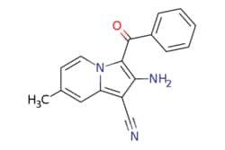 eMolecules​&nbsp;Synthonix / 2-amino-3-benzoyl-7-methylindolizine-1-carbonitrile / 500mg / 779537440 / AC78548 /  / 63014-78-8 / [null] / 275.311 / C17H13N3O