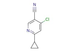 eMolecules​&nbsp;Synthonix / 4-chloro-6-cyclopropylpyridine-3-carbonitrile / 100mg / 779537269 / AC78305 /  / 2756704-62-6 / [null] / 178.620 / C9H7ClN2