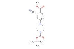 eMolecules​ Synthonix / tert-butyl 4-[3-cyano-4-(methoxycarbonyl)phenyl]piperazine-1-carboxylate