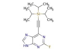 eMolecules​&nbsp;1606157-81-6 | 2-fluoro-6-[2-(triisopropylsilyl)ethynyl]-9H-purine | Synthonix318.471 | C16H23FN4Si | 97.000 | CC(C)[Si](C#Cc1nc(F)nc2[nH]cnc12)(C(C)C)C(C)C | 250mg | 779536842
