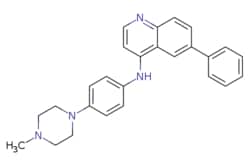 eMolecules​&nbsp;Synthonix / N-[4-(4-methylpiperazin-1-yl)phenyl]-6-phenylquinolin-4-amine / 50mg / 779536761 / AC77854 /  / 144653-43-0 / [null] / 394.522 / C26H26N4