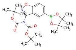 eMolecules​ Synthonix / tert-butyl N-[(tert-butoxy)carbonyl]-N-[5-(4455-tetramethyl-132-dioxaborolan-2-yl)-12-benzoxazol-3-yl]carbamate