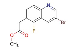 eMolecules​ Synthonix / methyl 2-(3-bromo-5-fluoroquinolin-6-yl)acetate