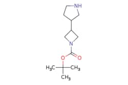 eMolecules​&nbsp;1251019-03-0 | TERT-BUTYL 3-(PYRROLIDIN-3-YL)AZETIDINE-1-CARBOXYLATE | AstaTech | MFCD14581435 | 226.320 | C12H22N2O2 | 95.000 | CC(C)(C)OC(=O)N1CC(C1)C1CCNC1 | 0.1g | 778449628