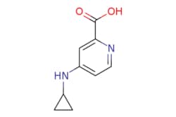 eMolecules​&nbsp;JW PharmLab LLC / 4-Cyclopropylamino-pyridine-2-carboxylic acid / 1g / 773120083 / 69R1741 / 96.000 / 883987-30-2 / MFCD11181434 / 178.191 / C9H10N2O2