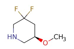 eMolecules​ JW PharmLab LLC / (5R)-33-Difluoro-5-methoxy-piperidine / 1g