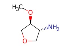 eMolecules​&nbsp;JW PharmLab LLC / (3R 4S)-4-Methoxy-tetrahydro-furan-3-ylamine / 500mg / 773119786 / 20R2594 / 96.000 / 1909294-55-8 / [null] / 117.148 / C5H11NO2