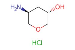eMolecules​&nbsp;JW PharmLab LLC / (3S5S)-5-Amino-tetrahydro-pyran-3-ol hydrochloride / 50mg / 773119720 / 20R1838S / 98.000 / 2891580-10-0 / [null] / 153.610 / C5H12ClNO2