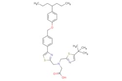 eMolecules​&nbsp;Medchem Express / JTT 551 / 5mg / 771358952 / HY-19779 /  / 776309-04-7 / [null] / 605.860 / C34H43N3O3S2