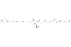 eMolecules​ Broadpharm / t-butyl-C18-D-Glu-OtBu-PEG2-amide-PEG2-azide /