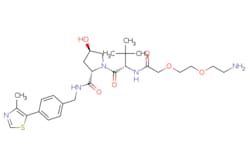 eMolecules​&nbsp;Broadpharm / (S R S)-AHPC-PEG2-amine / 100mg / 771351494 / BP-24451 / 98.000 / 2097973-72-1 / [null] / 575.730 / C28H41N5O6S