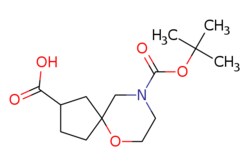 eMolecules​&nbsp;AstaTech / 6-OXA-9-AZA-SPIRO[4.5]DECANE-29-DICARBOXYLIC ACID 9-TERT-BUTYL ESTER / 0.1g / 771350207 / W13931 / 95.000 / 1251000-13-1 / MFCD17016263 / 285.340 / C14H23NO5