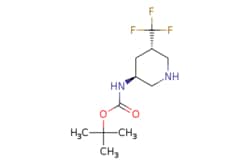 eMolecules​&nbsp;1932795-01-1 | TERT-BUTYL ((3S,5S)-5-(TRIFLUOROMETHYL)PIPERIDIN-3-YL)CARBAMATE | AstaTech268.280 | C11H19F3N2O2 | 98.000 | CC(C)(C)OC(=O)N[C@@H]1CNC[C@H](C1)C(F)(F)F | 0.1g | 771348351