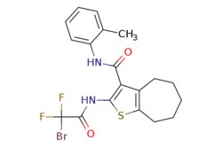 eMolecules​ AstaTech / 2-(2-BROMO-22-DIFLUOROACETAMIDO)-N-(O-TOLYL)-5678-TETRAHYDRO-4H-CYCLOHEPTA[B]THIOPHENE-3-CARBOXAMIDE