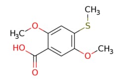 eMolecules​&nbsp;AOBChem USA / 25-dimethoxy-4-(methylthio)benzoic acid / 250mg / 768969470 / 96218 /  / 1784184-67-3 / [null] / 228.260 / C10H12O4S