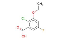 eMolecules​&nbsp;AOBChem USA / 2-Chloro-3-ethoxy-5-fluorobenzoic acid / 250mg / 768967772 / 77703 /  / 2387193-46-4 / [null] / 218.610 / C9H8ClFO3