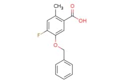 eMolecules​&nbsp;AOBChem USA / 5-(Benzyloxy)-4-fluoro-2-methylbenzoic acid / 250mg / 768967448 / 76082 /  / 2270905-58-1 / [null] / 260.264 / C15H13FO3