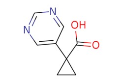 eMolecules​&nbsp;AstaTech / 1-(PYRIMIDIN-5-YL)CYCLOPROPANE-1-CARBOXYLIC ACID / 0.1g / 761940765 / AT13802 / 95.000 / 1402666-44-7 / MFCD23134936 / 164.164 / C8H8N2O2