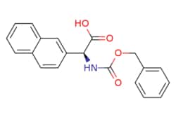 eMolecules​&nbsp;JW PharmLab LLC / (S)-Benzyloxycarbonylamino-naphthalen-2-yl-acetic acid / 500mg / 761737045 / 15R1117 / 97.000 / 338731-59-2 / [null] / 335.359 / C20H17NO4